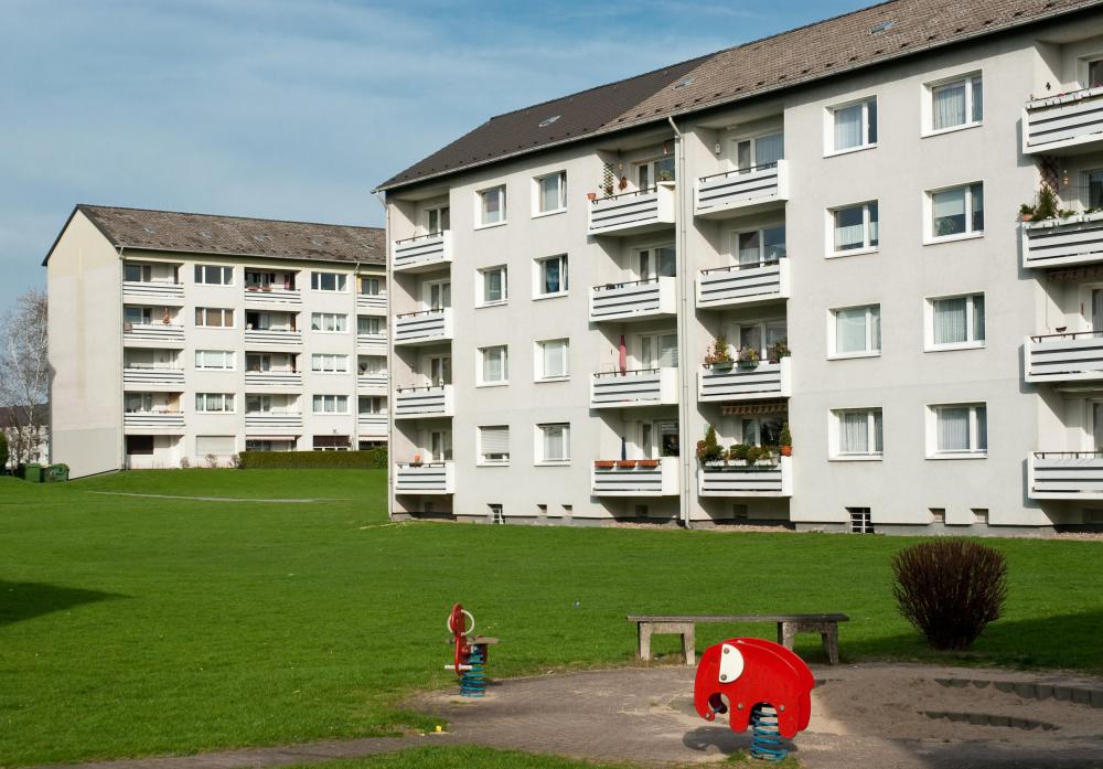 Property managers work for commercial and residential properties.