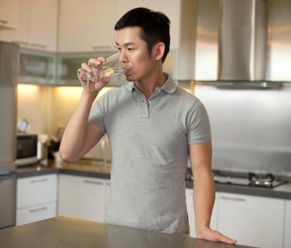 Water resources engineers develop systems to purify water and ensure that it is safe for drinking.