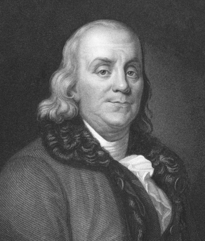 Benjamin Franklin often wrote about work ethics.