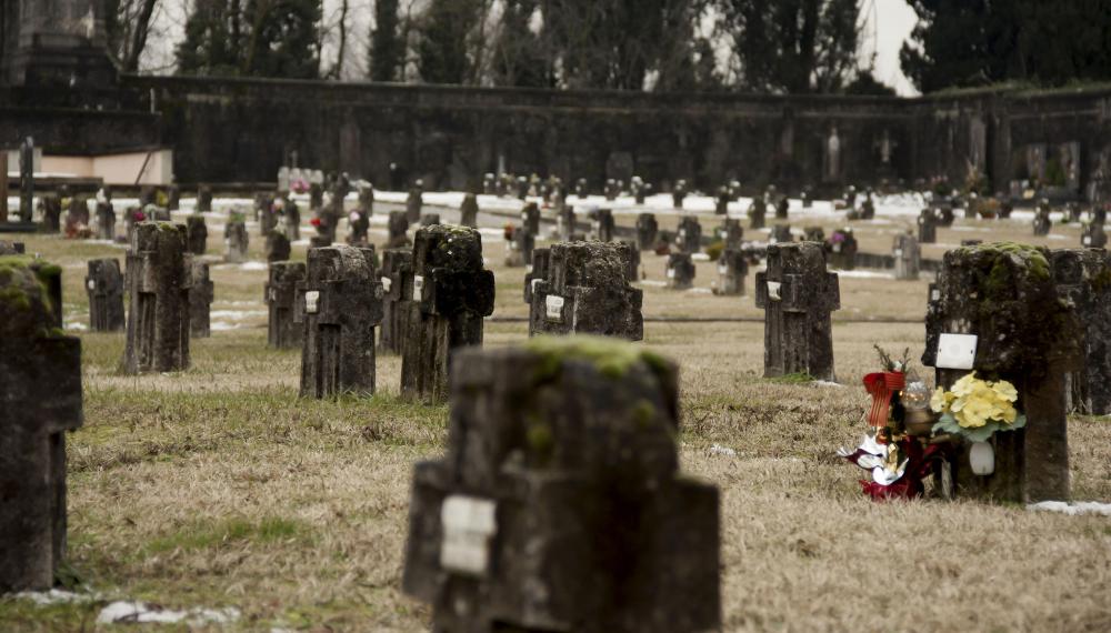 A cemetery caretaker will usually start off on a lower level and gradually be given more responsibilities around the cemetery.