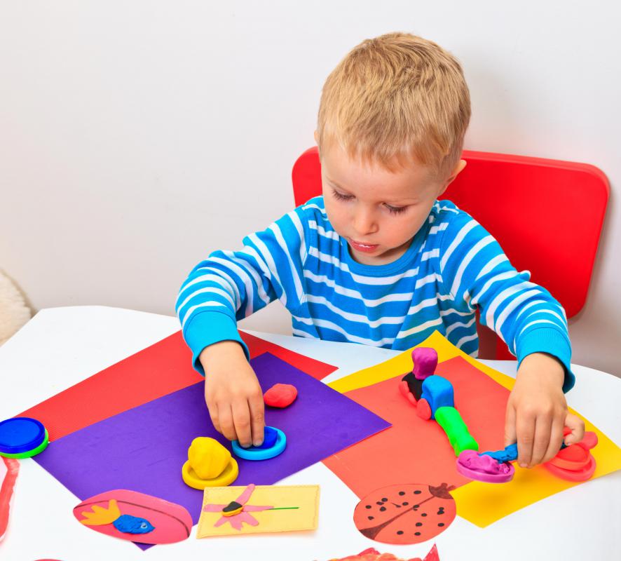 A child psychologist may use art to connect with small children.