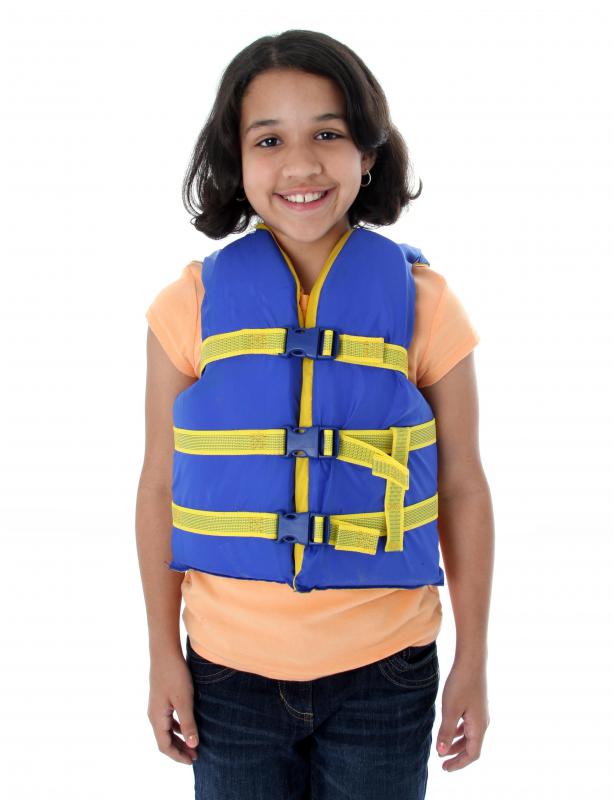 Boat captains make sure that there are enough life jackets to go around.