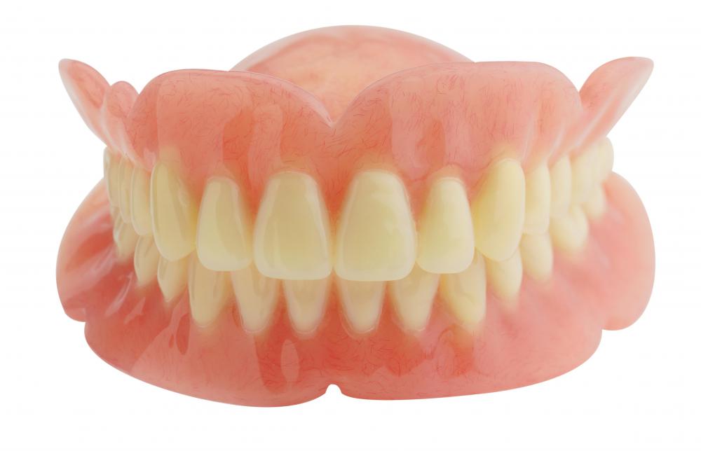 Dentures are used in prosthetic dentistry.