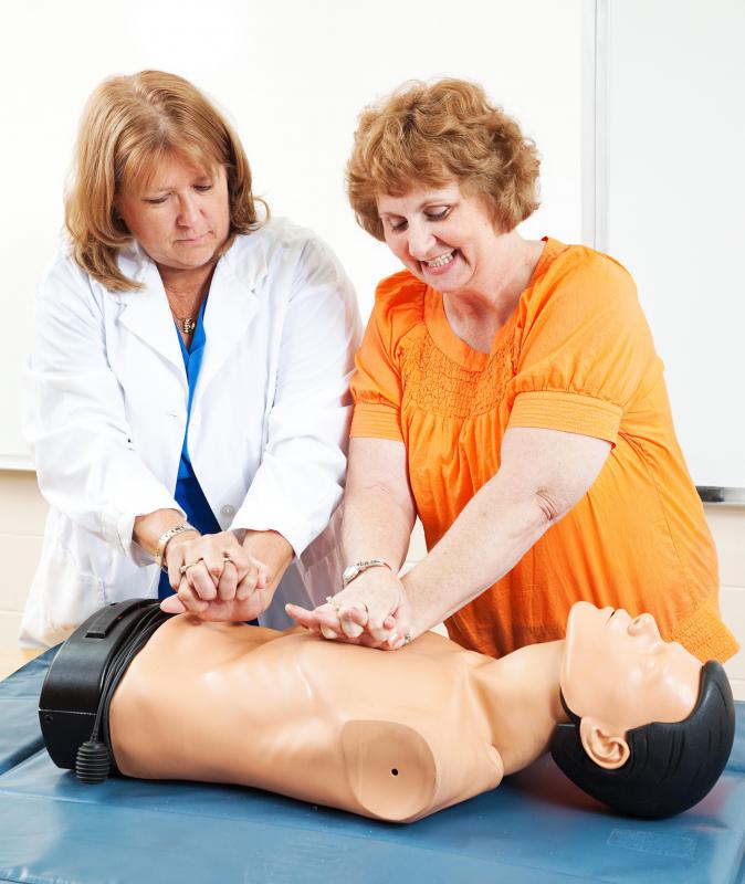 Home health nurses are trained to perform CPR.
