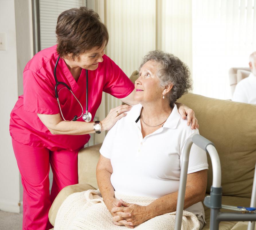 Home health nurses help patients to stay in their homes rather than move into residential care facilities.