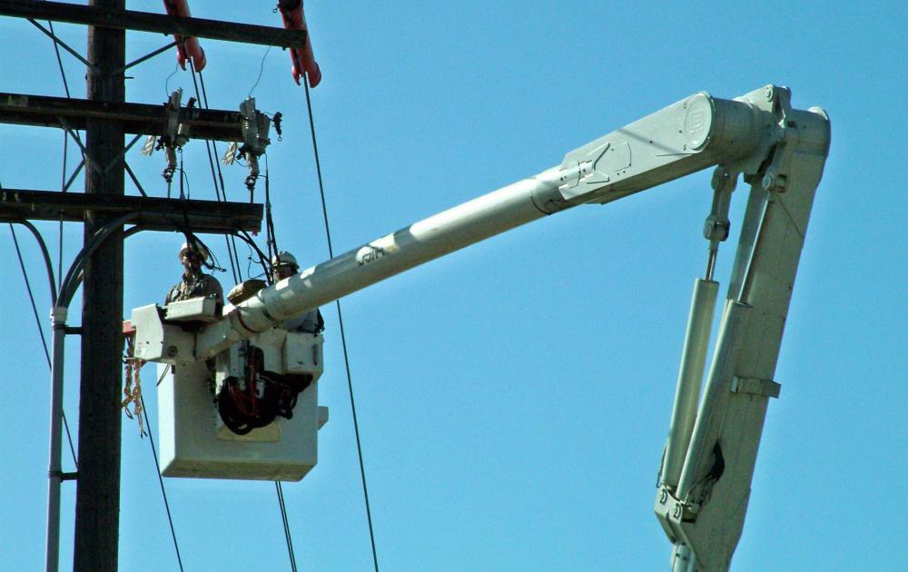 A lineman's job can be dangerous without proper training.