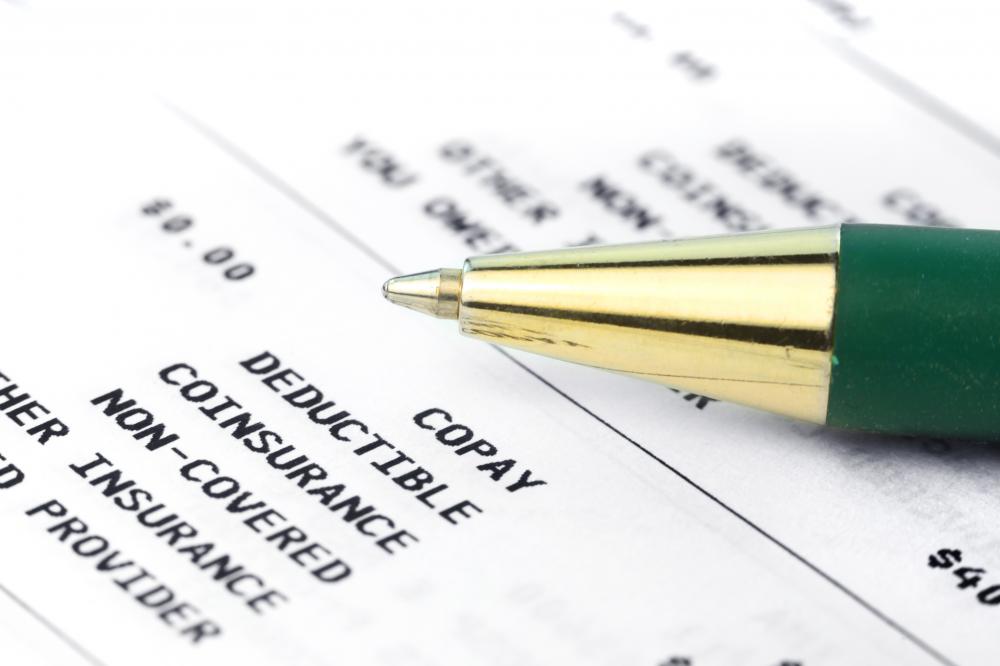 An Explanation of Benefits shows the copay and deductible amounts that are an insurance policy holder's responsibility.