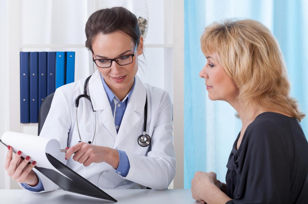 Doctors may refer patients to speech therapists.