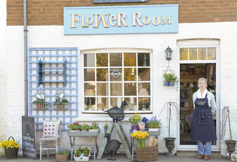 Florists may operate their own storefront.