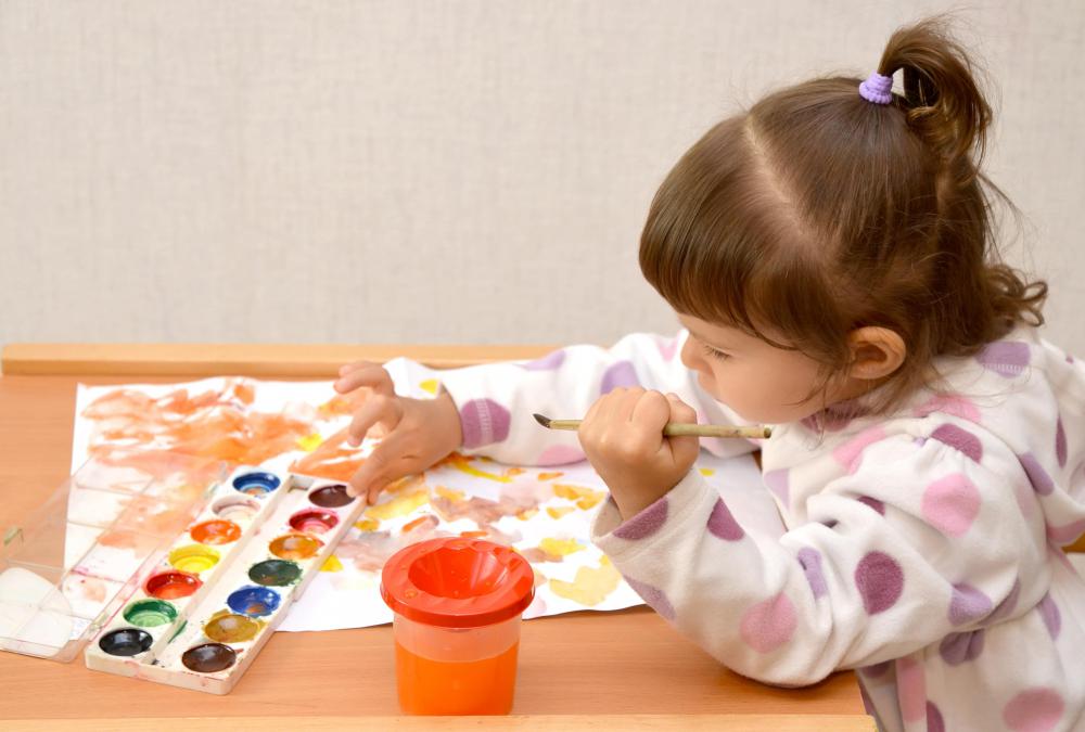 An early childhood educator often organizes various arts and crafts activities.