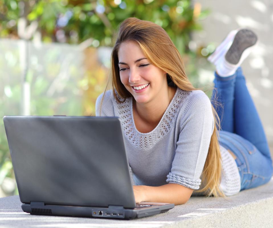 Online learning can be done from any location with internet access.