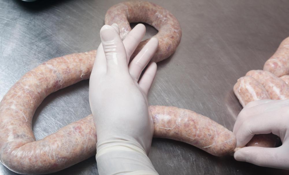Apprenticeships teach young kosher butchers skills such as making sausages from beef, turkey and chicken.