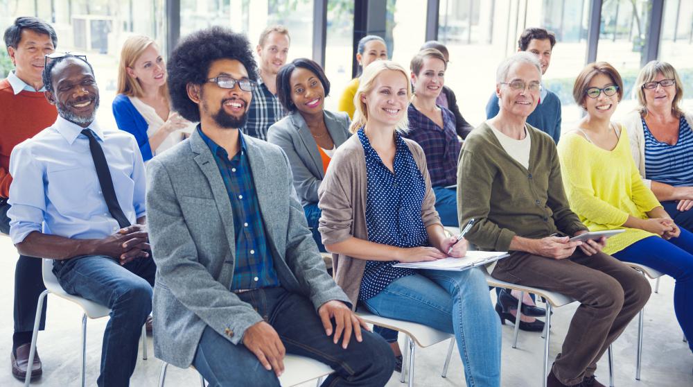 Motivational speakers, lectures, and seminars are often used in leadership development.