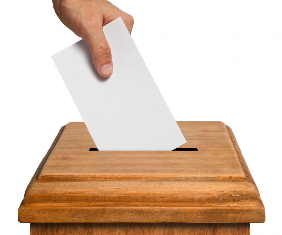 City clerks are usual in charge of municipal elections.