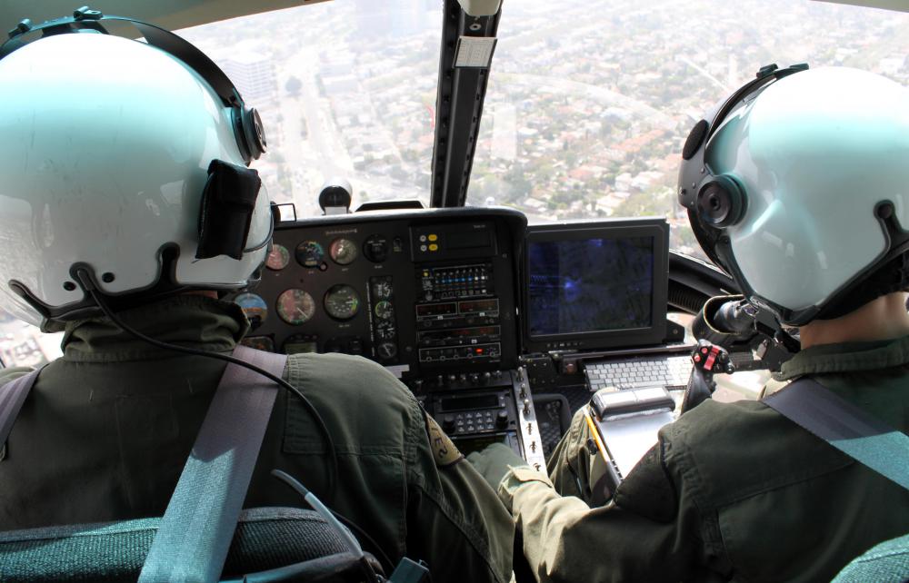 Helicopter pilots are among the many professionals who may have learned their job skills in the military.