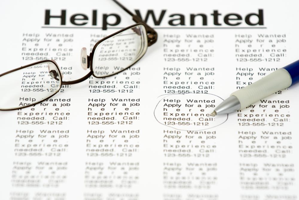A recruiter may place employment advertisements in various newspapers.