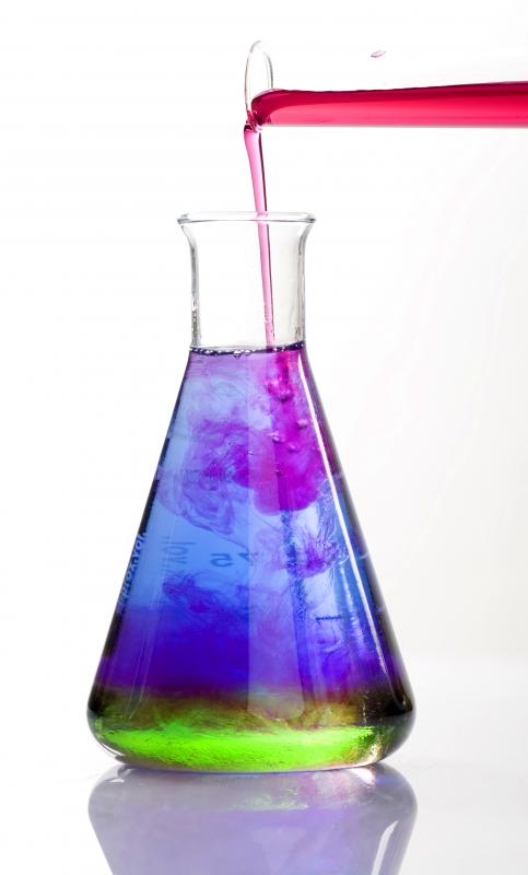 Chemistry professors use experiments to demonstrate scientific principles to their students.