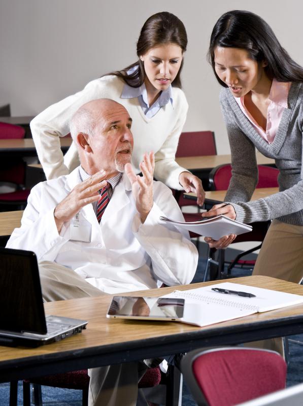 Teaching fellows are frequently supervised by a full-time professor.