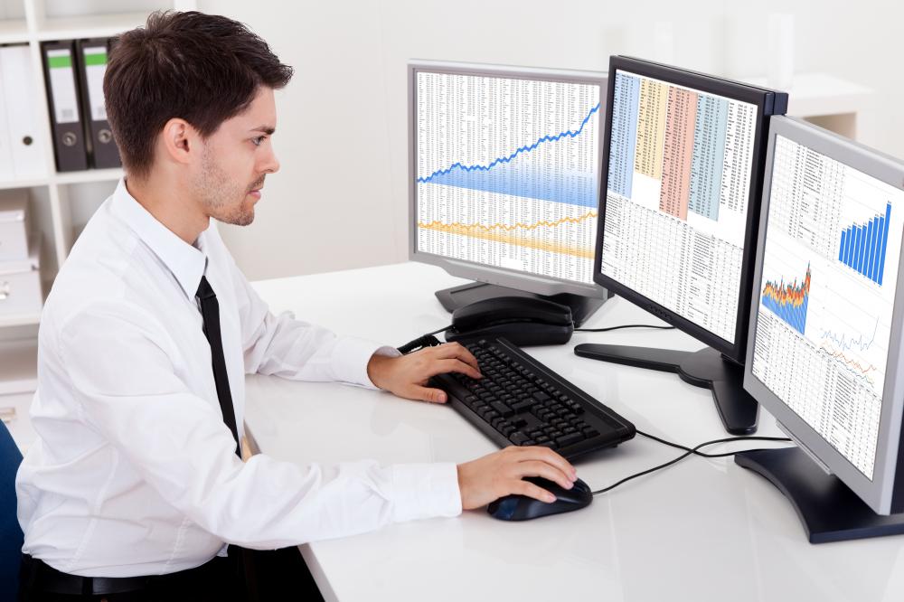 Financial analysts work with investments and financial planning.