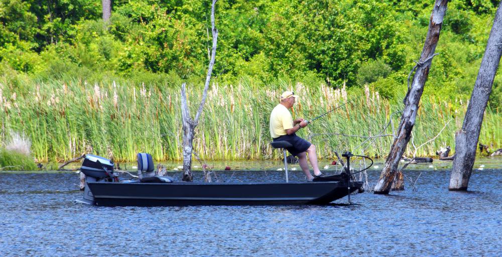 A tax clerk may be responsible for collecting fees for such things as a fishing license.