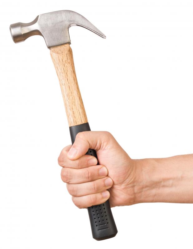 A trim carpenter may frequently use a hammer.