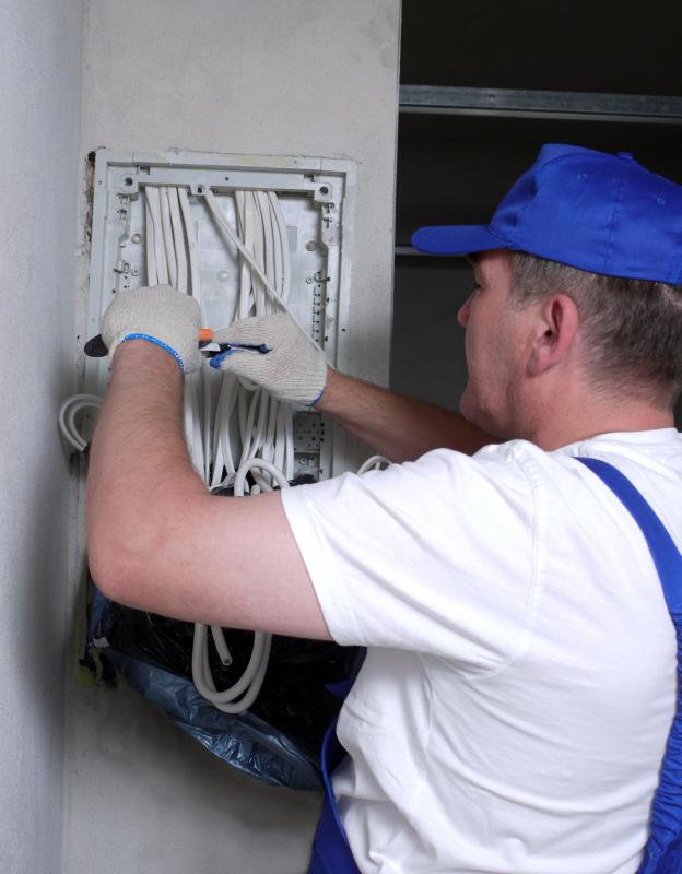 Someone wishing to work as an electrician might receive a certificate from a vocational school.
