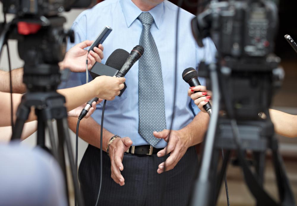 Public relations specialists must maintain a good relationship with the media.