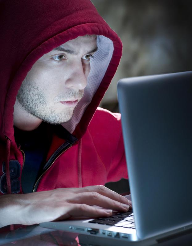 Security consultants may install software on a company's network to protect it from hackers.