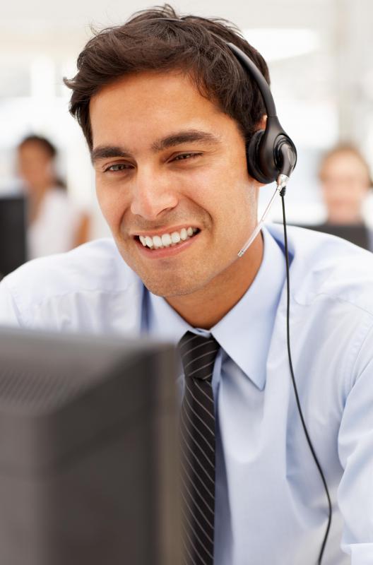 Some information technology specialists staff remote call-in help desks.