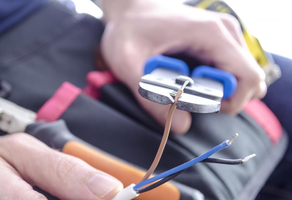 Useful tools for a maintenance electrician may include wire cutters.