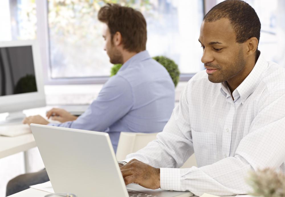 GIS specialists typically work in an office setting.