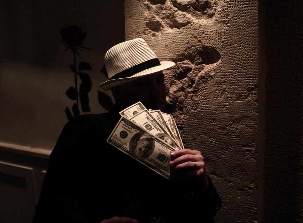 Shadowy figures are the stock-in-trade of crime writers.