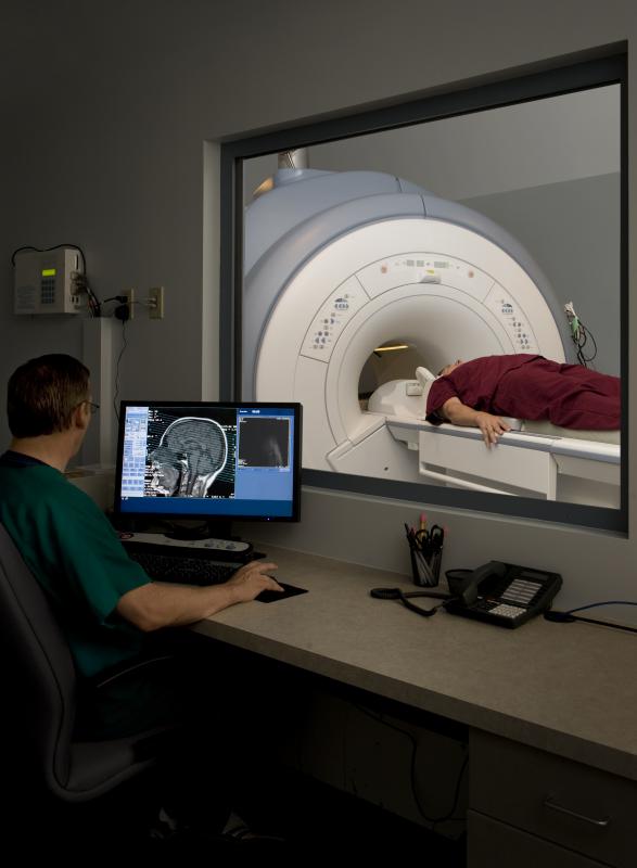 A trained radiology technician will perform most CT or MRI scans.