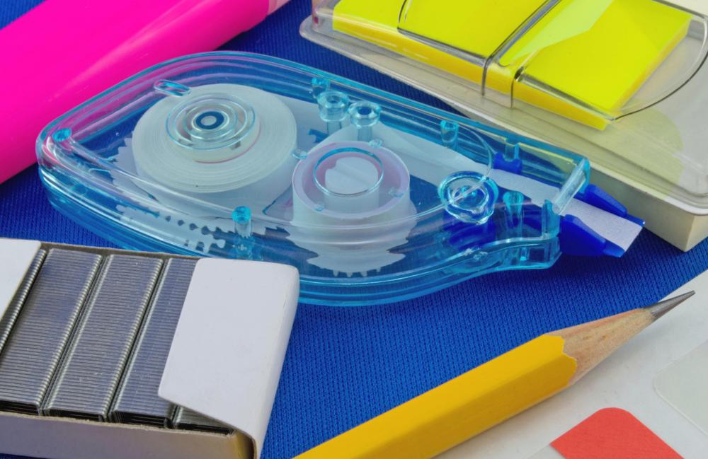 Administrative assistants may put in orders with vendors for new office supplies.