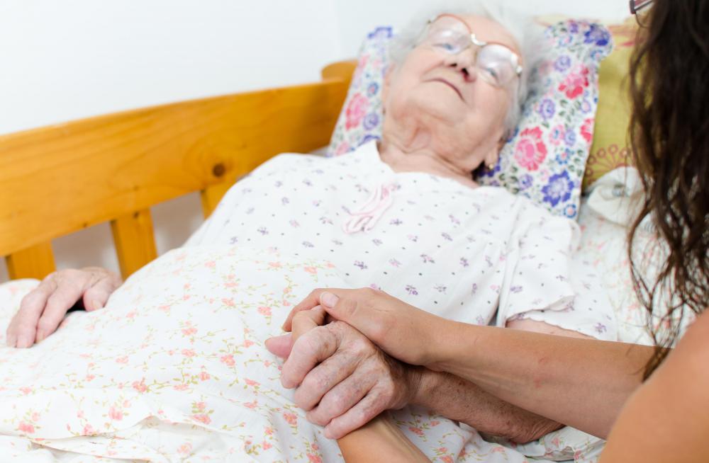 Social workers may work with the elderly in nursing homes and hospices.