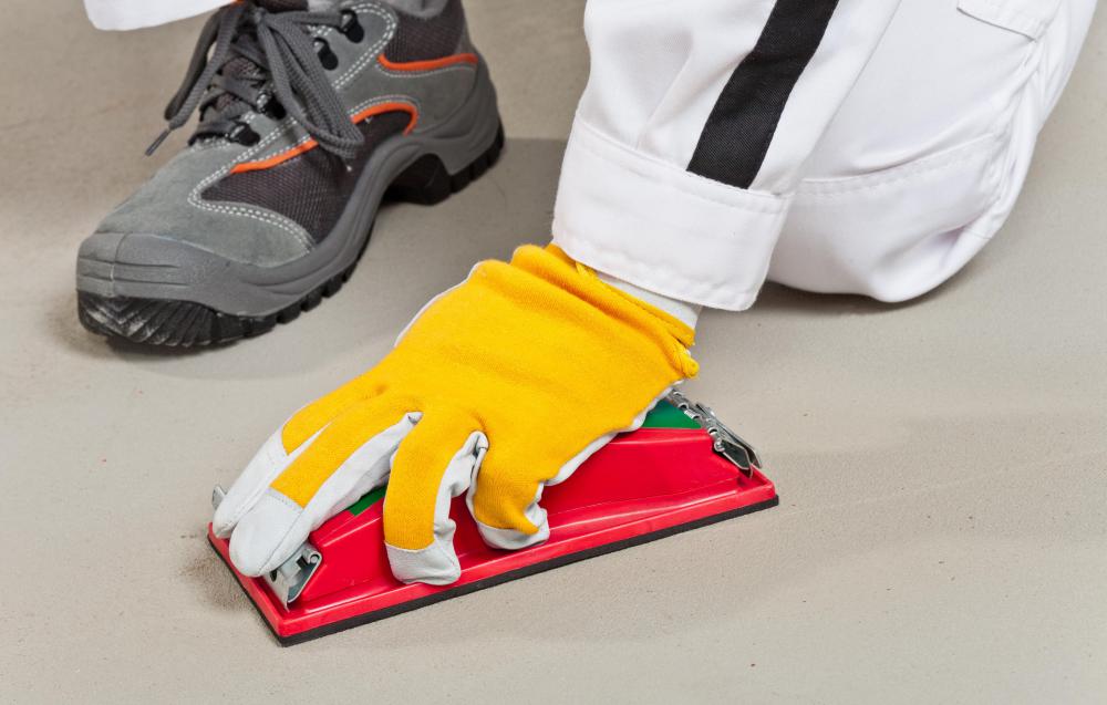 Carpet layers may have to prepare the subfloor before flooring can be installed.