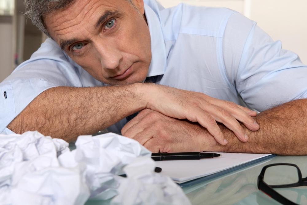 Working as a creative executive can be very stressful.