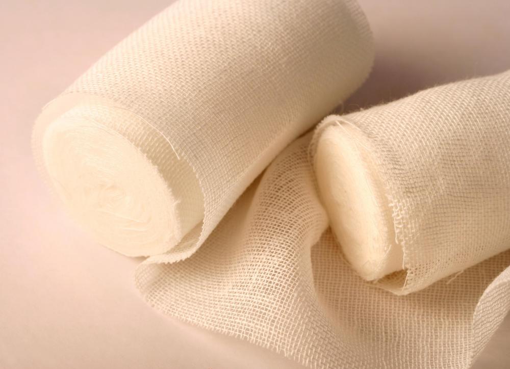 Triage nurses have to be prepared to treat wounds in conditions which aren't ideal.