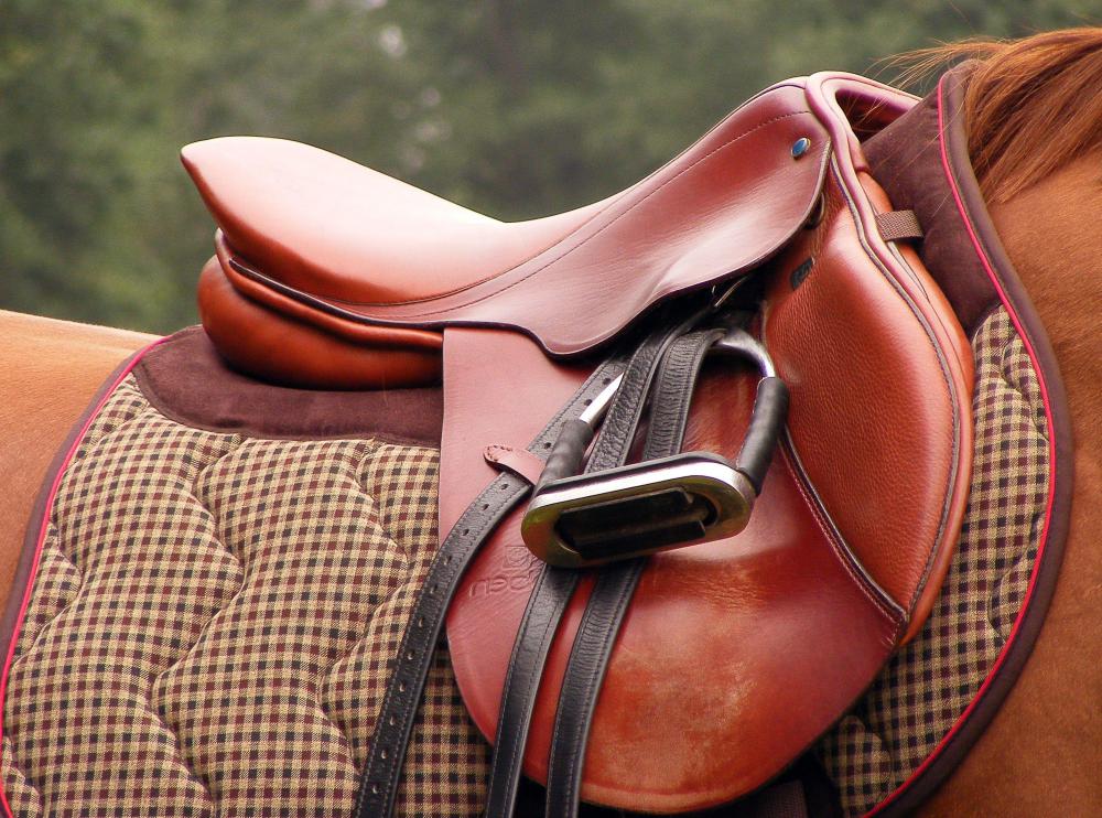 A saddler is a professional saddle maker.