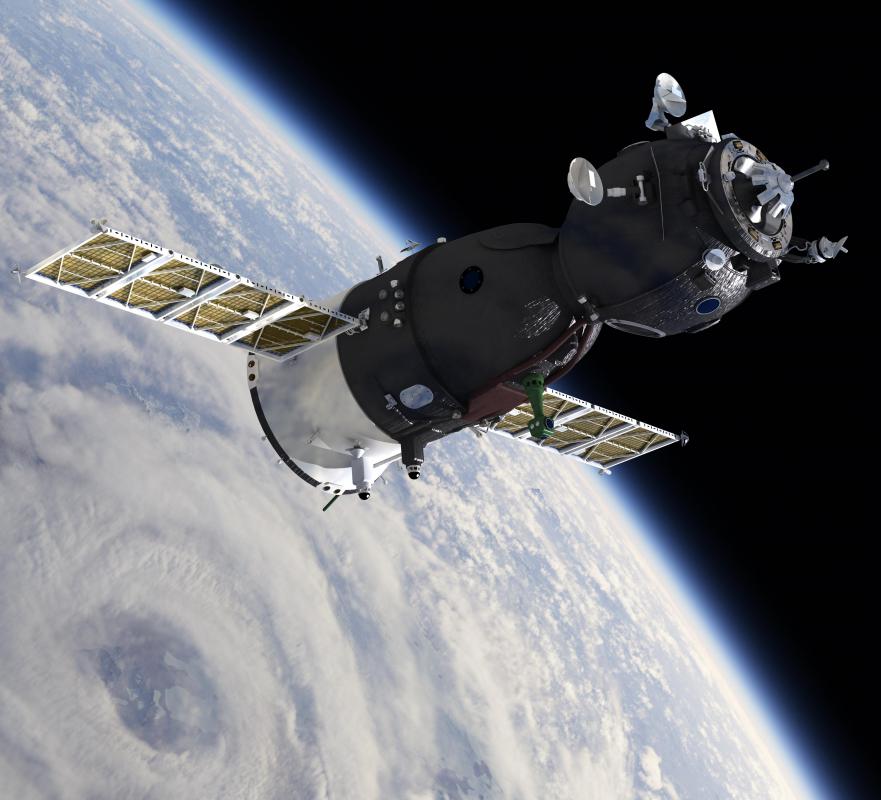A space architect may help design manned space capsules.