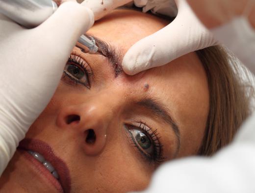 Most permanent makeup artists have attended courses to learn about proper pigment selection and procedures.
