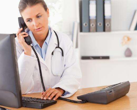 An optometrist assistant may call patients and arrange schedules for doctors.