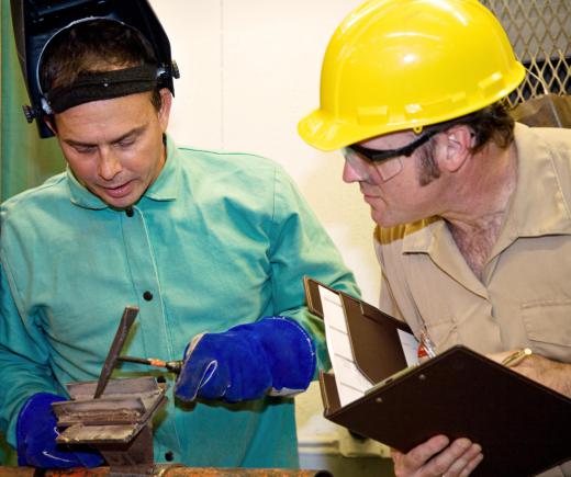 Quality assurance managers are often employed in manufacturing facilities.