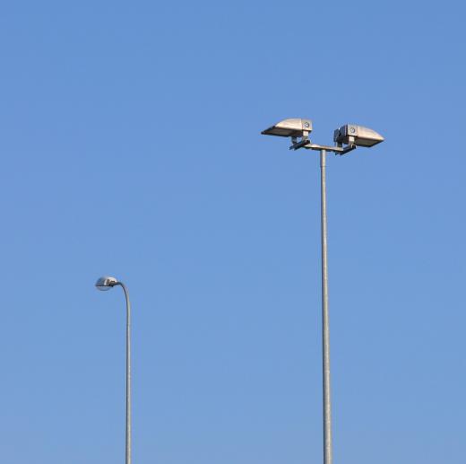 A electrical contractor may be hired to install wiring for street lights.