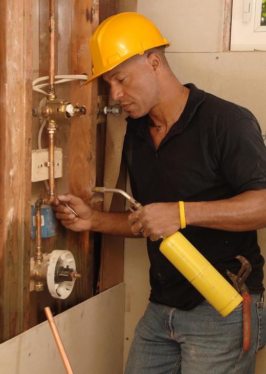 Unlike a plumber, a pipefitter can fabricate pipes, as well as install and maintain them.