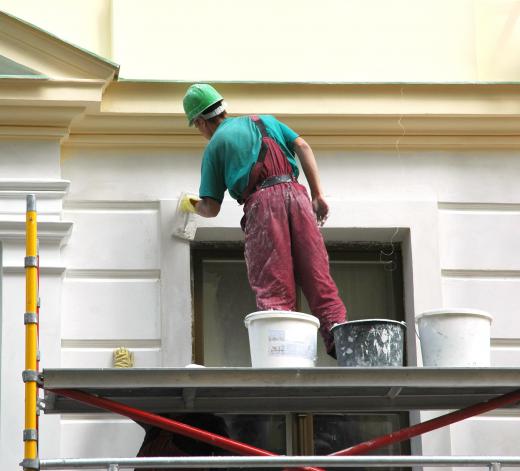 A key element of erecting scaffolding is to start from the bottom and move up.