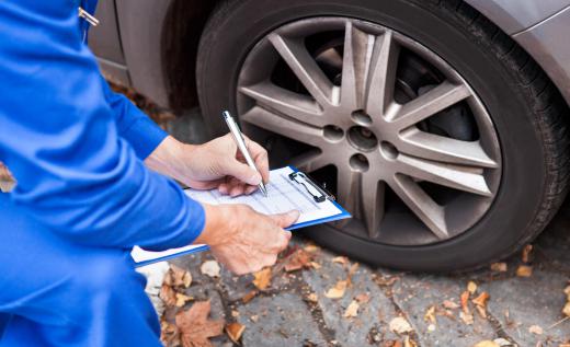 Service advisors typically inspect vehicles for recommended repairs and estimates for work.