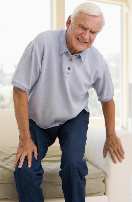 Mobile therapy may focus on helping someone who has been injured recover daily living skills, such as standing up from a chair or couch.