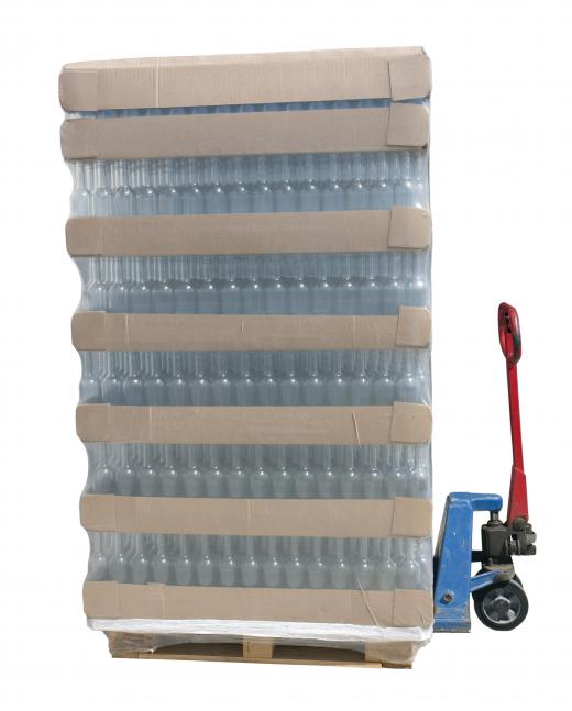 A shipping clerk may be required to operate pallet jacks.