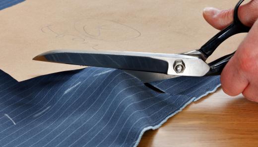 A seamstress should possess a good pair of dressmaker's shears.